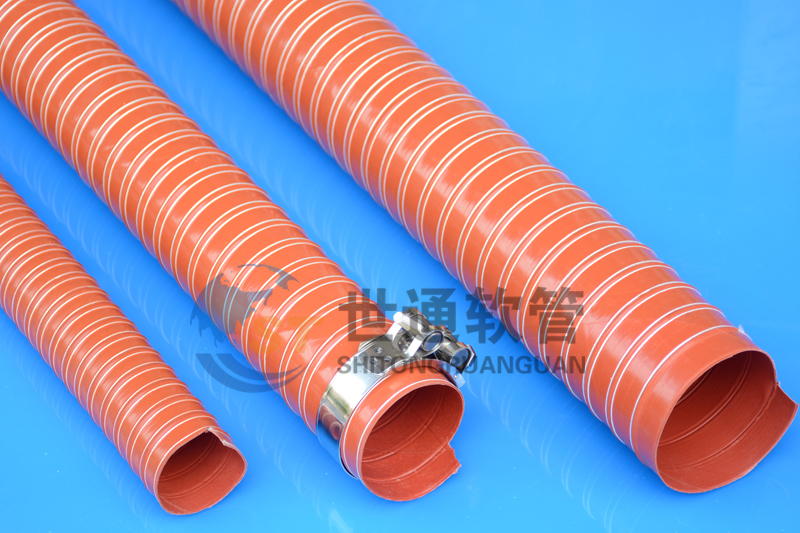 耐高溫風管,紅色高溫風管,高溫軟管 耐高溫風管,紅色高溫風管,高溫軟管